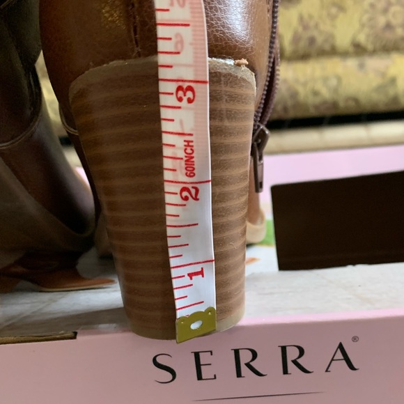Serra women’s -Ladies booties size 7, brown - Picture 11 of 12